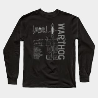 A-10 Warthog Long Sleeve T-Shirt